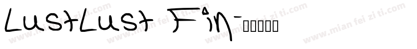 LustLust Fin字体转换